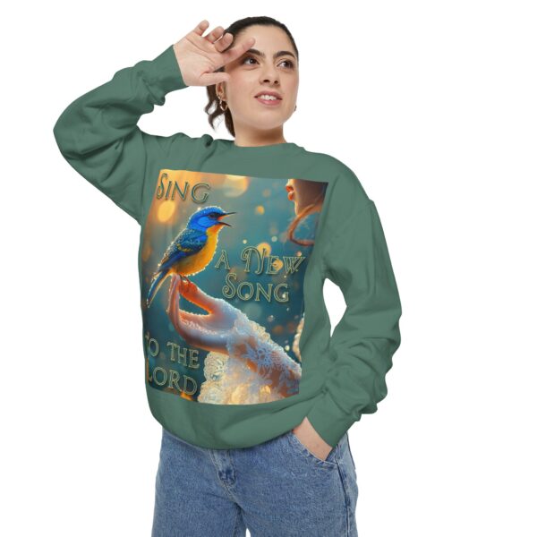 Sweatshirt Unisex Inspirational our 'Song Bird' "Sing a New Song" design! Christian Apparel, Faith-Based Comfort, Jumper, Gift for Believers - Image 12