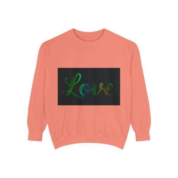 Sweatshirt Unisex with our inspirational  "Love" 'light in darkness' Design!! Faith Apparel Gospel Fashion Jumper, Pullover - Image 15