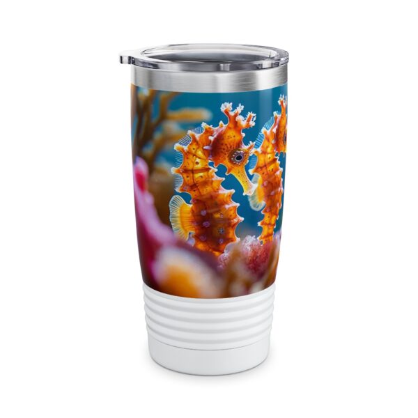Our 'Seahorses' Tumbler | 20oz Inspirational Travel Mug, Motivational Drinkware, Perfect for Gifting - Image 2