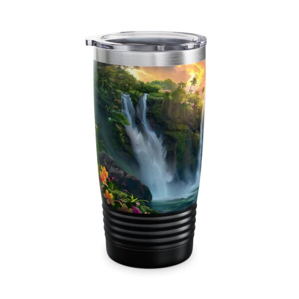 Our inspirational 'Philippine Waterfall' Tumbler | 20oz Inspirational Travel Mug, Motivational Drinkware, Perfect for Gifting - Image 12