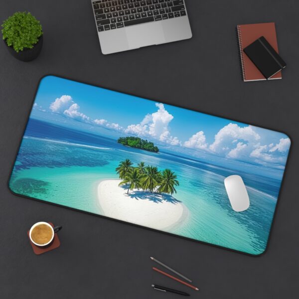 Inspirational Desk Mat 'Little Island' - Mouse Pad, Office Decor Desk Accessory, Gaming Pad, Computer Mat, Non-Slip - Image 12