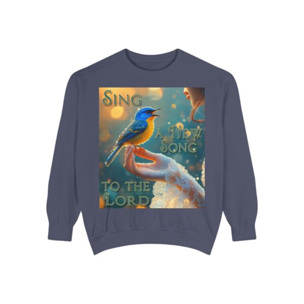 Sweatshirt Unisex Inspirational our 'Song Bird' "Sing a New Song" design! Christian Apparel, Faith-Based Comfort, Jumper, Gift for Believers - Image 23