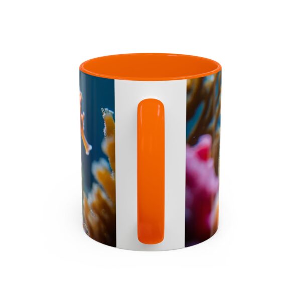 Our 'Seahorses' design Accent Coffee Mug, Perfect for Wedding Gifts, Inspirational Decor Beauty of God's Creation Tea Ceramic - Image 44