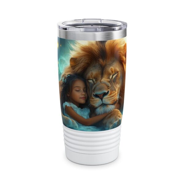 Our 'Lucy with Lion' Tumbler | 20oz Inspirational Travel Mug, Motivational Drinkware, Perfect for Gifting - Image 2