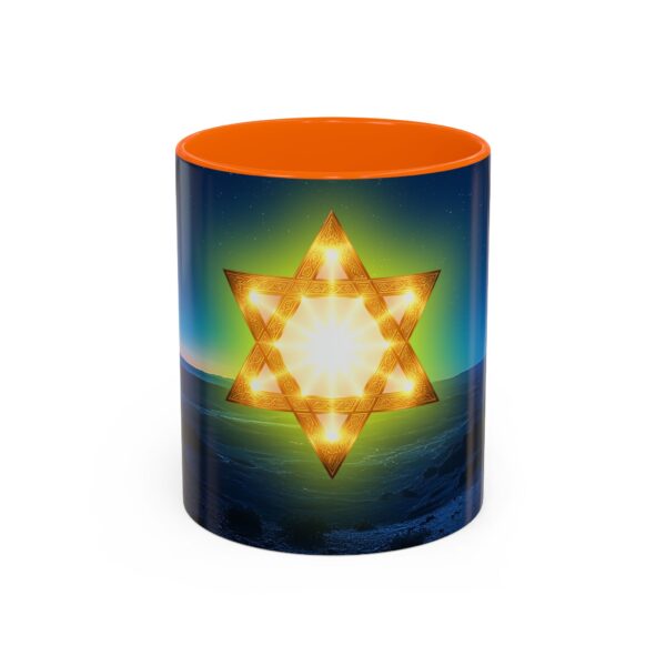 Our inspirational 'Star of David over Israel' Ceramic Accent Coffee Mug Design is Perfect for Wedding Gifts, Inspirational Decor - Image 41