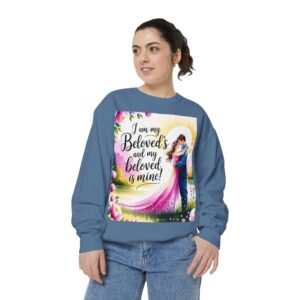 Sweatshirt Unisex with our inspirational "I am my Beloved's" from Song of Solomon design! Faith Apparel Gospel Fashion Jumper, Pullover