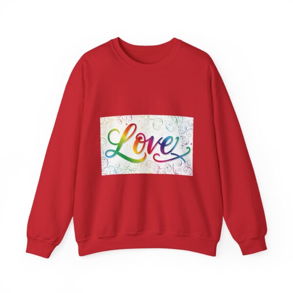 Crewneck Sweatshirt-with our inspirational "Love" 'spirals' Design!! Vintage Inspired Faith Apparel, Gospel Fashion Unisex Heavy - Image 21
