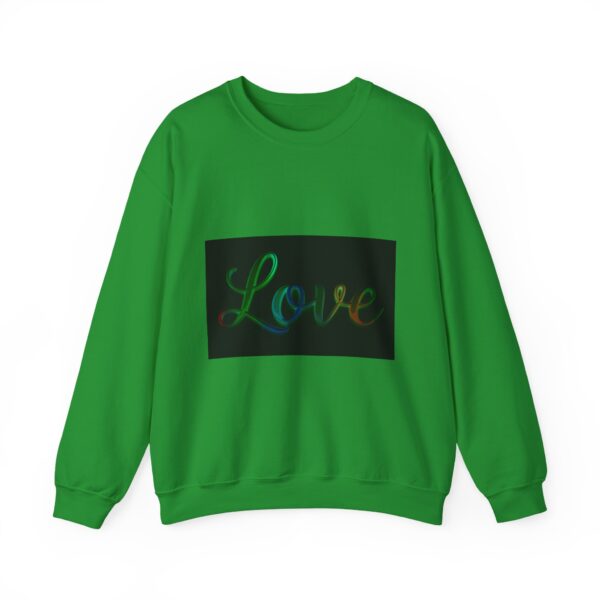 Crewneck Sweatshirt-with our inspirational "Love" 'light in darkness' Design!! Vintage Inspired Faith Apparel, Gospel Fashion Unisex Heavy - Image 15