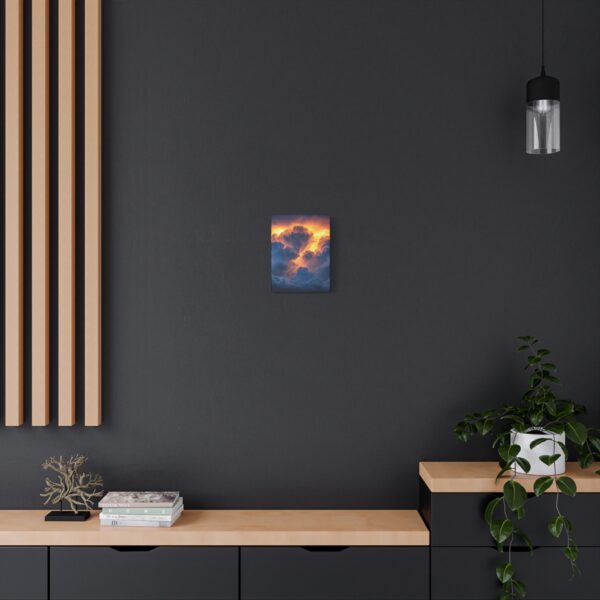 Inspirational matte Canvas Wall Art, with 'Storm Light' design! Beauty of Creation Tropical Storm Home Decor Uplifting Artwork - Image 12