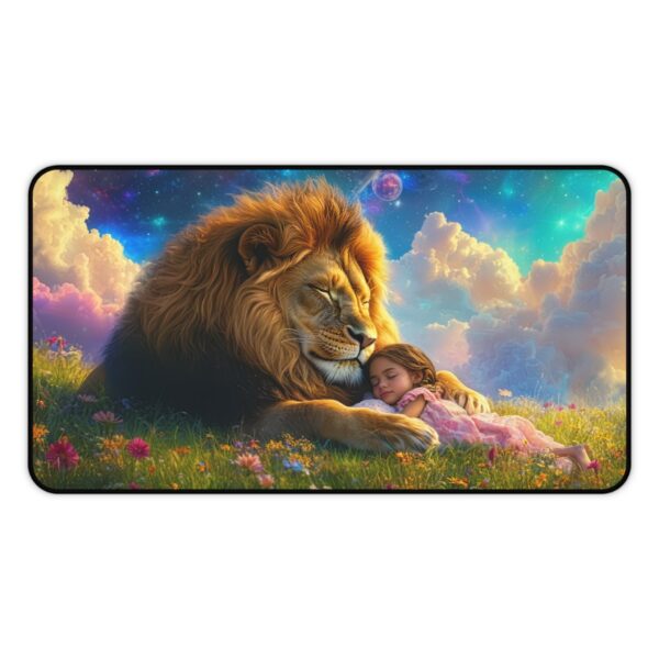 Inspirational Desk Mat 'Beth at Rest' - Mouse Pad, Office Decor Desk Accessory, Gaming Pad, Computer Mat, Non-Slip - Image 4