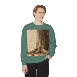 Sweatshirt Unisex with our Inspirational "Day of Small Beginnings" with thoughtful quote from Zech 4:10 and Acorn-Oak Tree design! Faith Apparel Gospel Fashion Jumper, Pullover