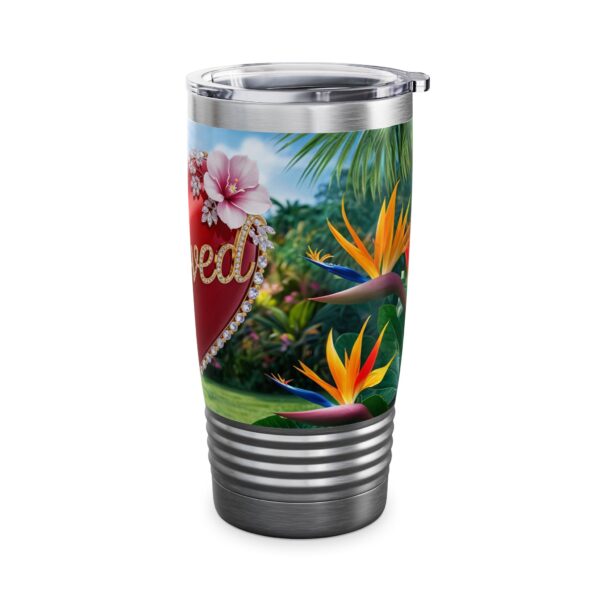 Our "Beloved" 'Solid Red Heart' Tumbler | 20oz Inspirational Travel Mug, Motivational Drinkware, Perfect for Gifting - Image 10