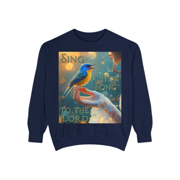 Sweatshirt Unisex Inspirational our 'Song Bird' "Sing a New Song" design! Christian Apparel, Faith-Based Comfort, Jumper, Gift for Believers - Image 25