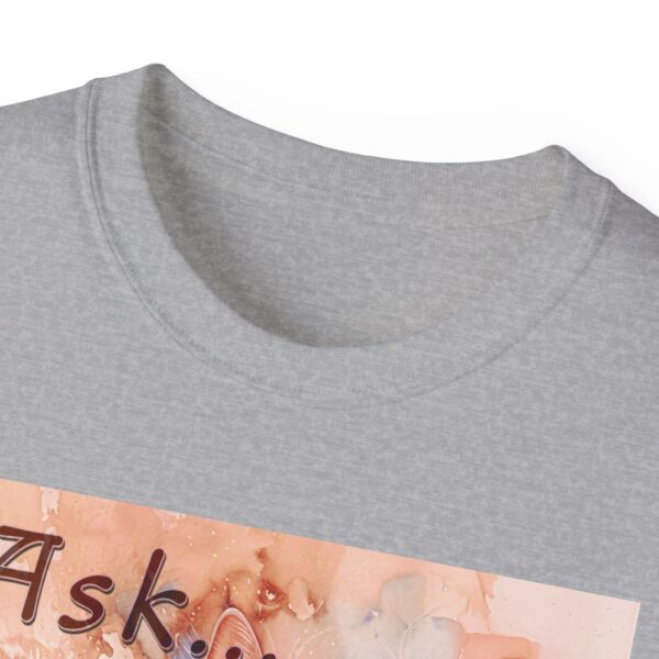 Our "Ask ...and ye shall receive" Matt 7:7 featuring a Maine Coon Cat asking for a treat! Vintage Christian Faith Apparel Unisex Cotton T-Shirt, Thoughtful Quote, Philippians 4:8 - Image 12