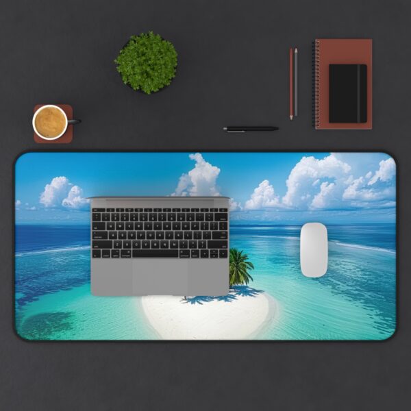 Inspirational Desk Mat 'Little Island' - Mouse Pad, Office Decor Desk Accessory, Gaming Pad, Computer Mat, Non-Slip - Image 11