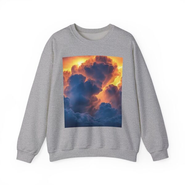 Crewneck Sweatshirt-with our Inspirational 'Storm Light' Design!! Vintage Inspired Faith Apparel, Gospel Fashion Unisex Heavy Beauty of Creation - Image 10
