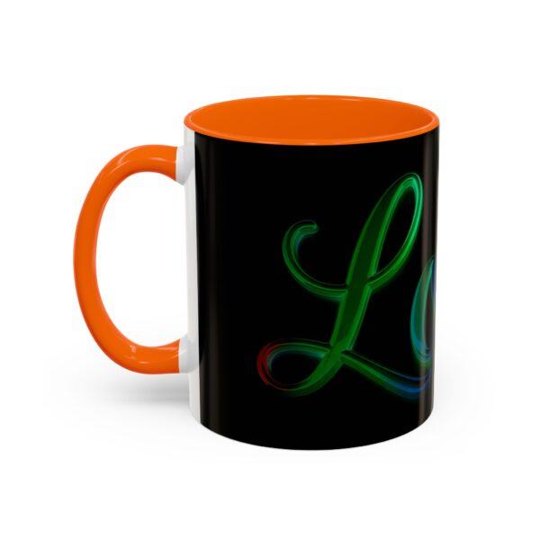 Our inspirational "Love" 'light in darkness' Ceramic Accent Coffee Mug Design is Perfect for Wedding Gifts, Inspirational Decor - Image 43