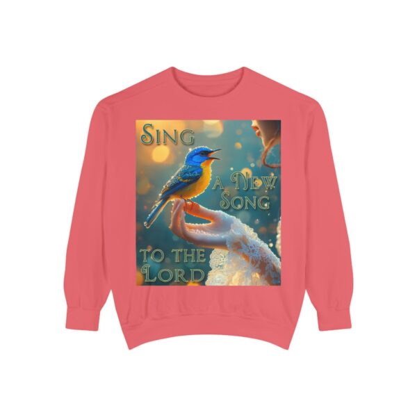 Sweatshirt Unisex Inspirational our 'Song Bird' "Sing a New Song" design! Christian Apparel, Faith-Based Comfort, Jumper, Gift for Believers - Image 29