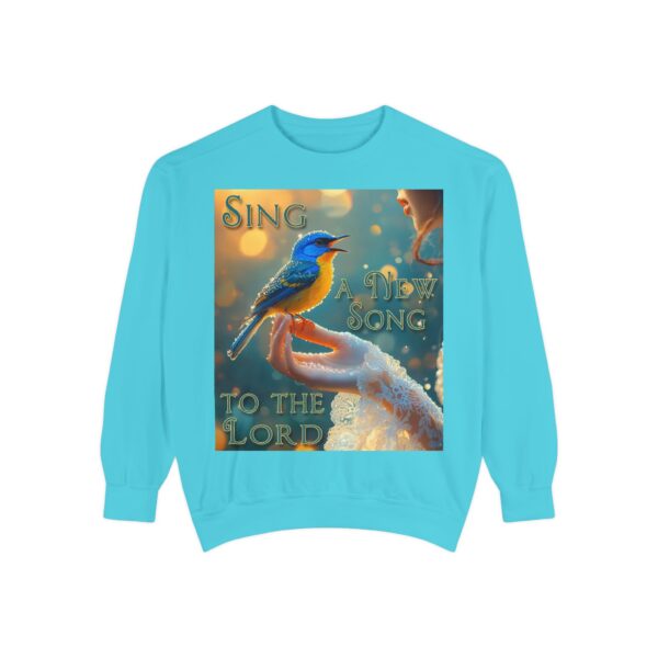 Sweatshirt Unisex Inspirational our 'Song Bird' "Sing a New Song" design! Christian Apparel, Faith-Based Comfort, Jumper, Gift for Believers - Image 15