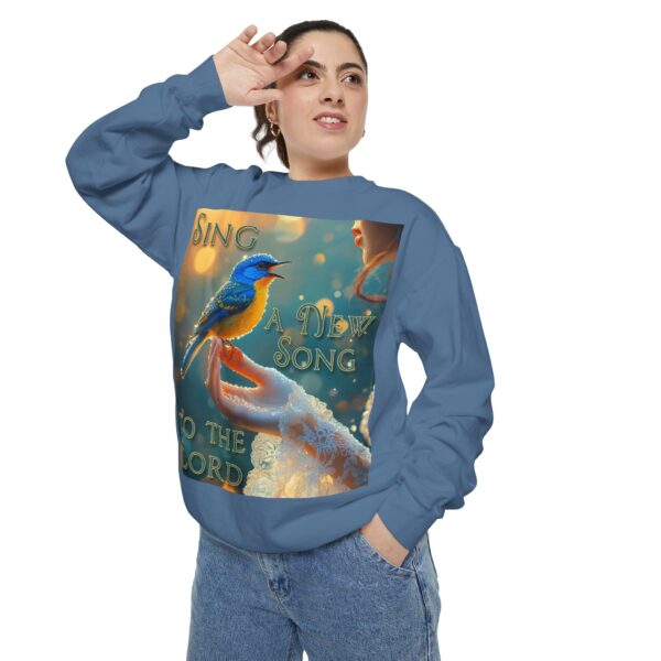 Sweatshirt Unisex Inspirational our 'Song Bird' "Sing a New Song" design! Christian Apparel, Faith-Based Comfort, Jumper, Gift for Believers - Image 22