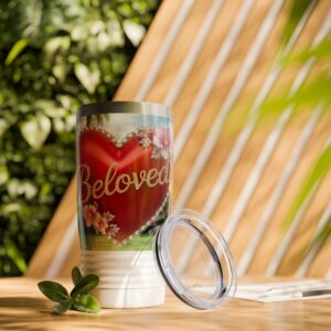 Our "Beloved" 'Solid Red Heart' Tumbler | 20oz Inspirational Travel Mug, Motivational Drinkware, Perfect for Gifting