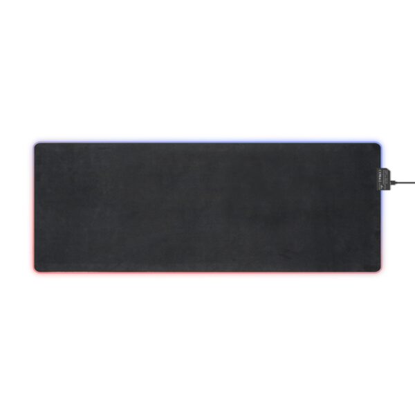 RGB LED Gaming Mouse Pad Desk Mat with our inspirational 'Day of Small Beginnings' from Zech 4:10 design. Gamer Home Office Decor, LED Backlit - Image 11