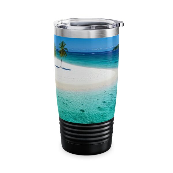 Our inspirational  "Five Palm Island" Tumbler | 20oz Inspirational Travel Mug, Motivational Drinkware, Perfect for Gifting - Image 14
