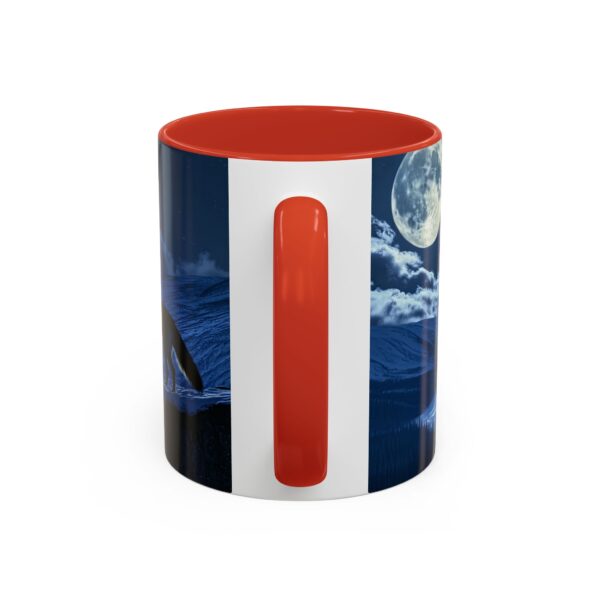 Our inspirational 'Wolf Moon' Ceramic Accent Coffee Mug Design is Perfect for Wedding Gifts, Inspirational Decor - Image 16