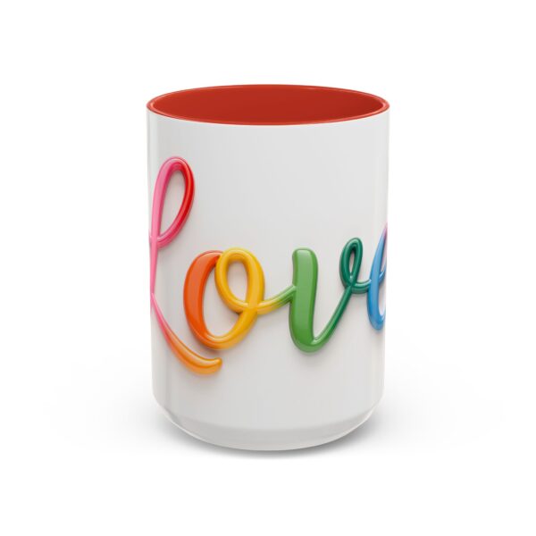Our inspirational "Love" Ceramic Accent Coffee Mug Design is Perfect for Wedding Gifts, Inspirational Decor - Image 29