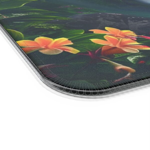 LED + Wireless Charger Gaming Mouse Pad with 'Philippine Waterfall' Design, Gaming Desk Accessory, Tech Gift, Home Office Gamer Essentials - Image 5