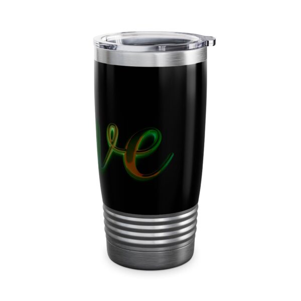 Our inspirational "Love" 'light in darkness' Design Tumbler | 20oz Inspirational Travel Mug, Motivational Drinkware, Perfect for Gifting - Image 10