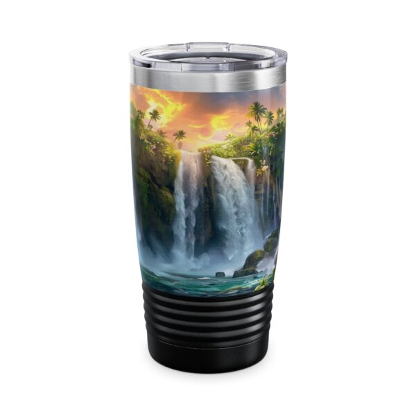 Our inspirational 'Philippine Waterfall' Tumbler | 20oz Inspirational Travel Mug, Motivational Drinkware, Perfect for Gifting - Image 11