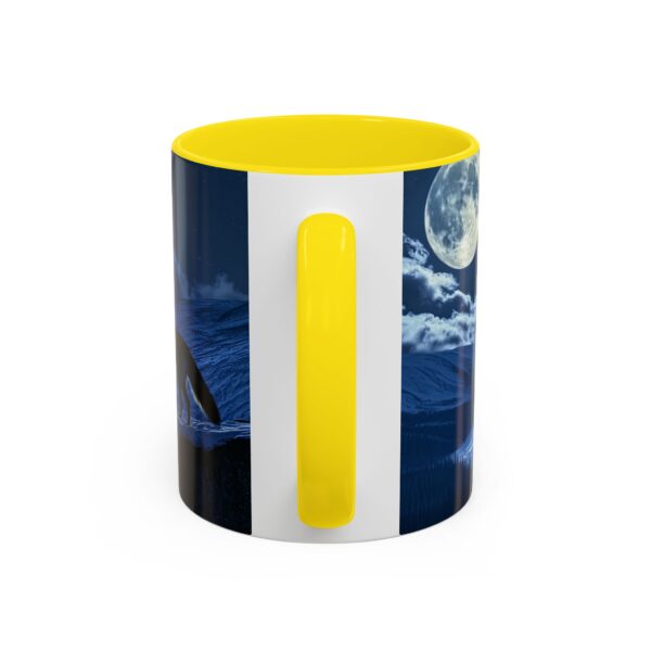 Our inspirational 'Wolf Moon' Ceramic Accent Coffee Mug Design is Perfect for Wedding Gifts, Inspirational Decor - Image 52
