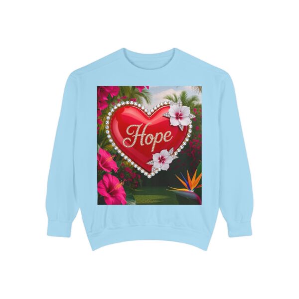 Sweatshirt Unisex Inspirational-With Our Beautiful "Hope" 'Solid Red Heart' Design- Faith Apparel Unisex Jumper Religious Gift, Comfort Wear, Gospel Fashion - Image 19
