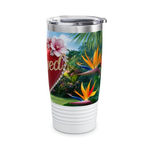 Our "Beloved" 'Solid Red Heart' Tumbler | 20oz Inspirational Travel Mug, Motivational Drinkware, Perfect for Gifting - Image 5