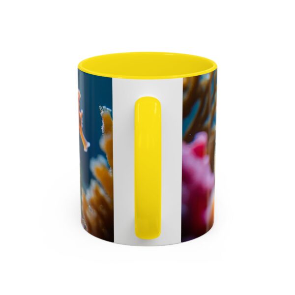 Our 'Seahorses' design Accent Coffee Mug, Perfect for Wedding Gifts, Inspirational Decor Beauty of God's Creation Tea Ceramic - Image 52