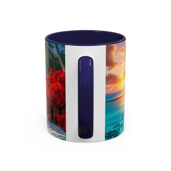 Our inspirational 'Philippine Flower Beach' Ceramic Accent Coffee Mug Design is Perfect for Wedding Gifts, Inspirational Decor - Image 8