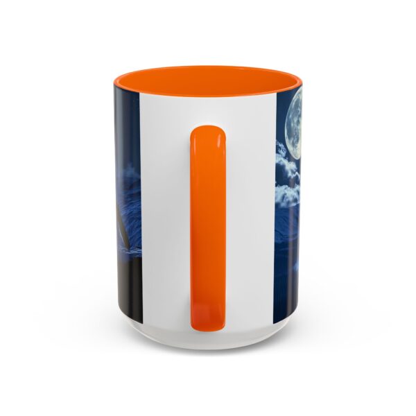 Our inspirational 'Wolf Moon' Ceramic Accent Coffee Mug Design is Perfect for Wedding Gifts, Inspirational Decor - Image 56