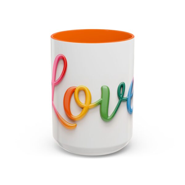 Our inspirational "Love" Ceramic Accent Coffee Mug Design is Perfect for Wedding Gifts, Inspirational Decor - Image 53