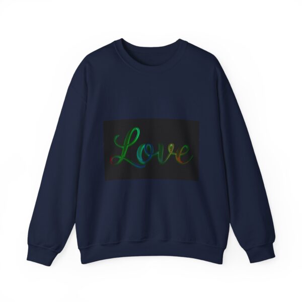 Crewneck Sweatshirt-with our inspirational "Love" 'light in darkness' Design!! Vintage Inspired Faith Apparel, Gospel Fashion Unisex Heavy - Image 17