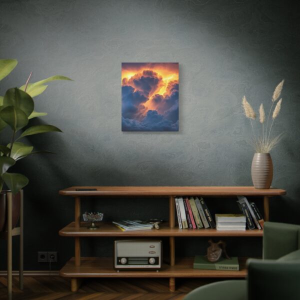 Inspirational matte Canvas Wall Art, with 'Storm Light' design! Beauty of Creation Tropical Storm Home Decor Uplifting Artwork - Image 18