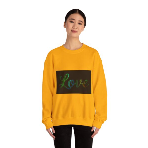 Crewneck Sweatshirt-with our inspirational "Love" 'light in darkness' Design!! Vintage Inspired Faith Apparel, Gospel Fashion Unisex Heavy - Image 14