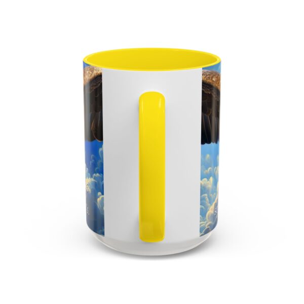 Our inspirational 'Soaring Eagle' and Psalm 103:5 'your youth is renewed like the eagles' design Ceramic Accent Coffee Mug Design is Perfect for Wedding Gifts, Inspirational Decor - Image 64