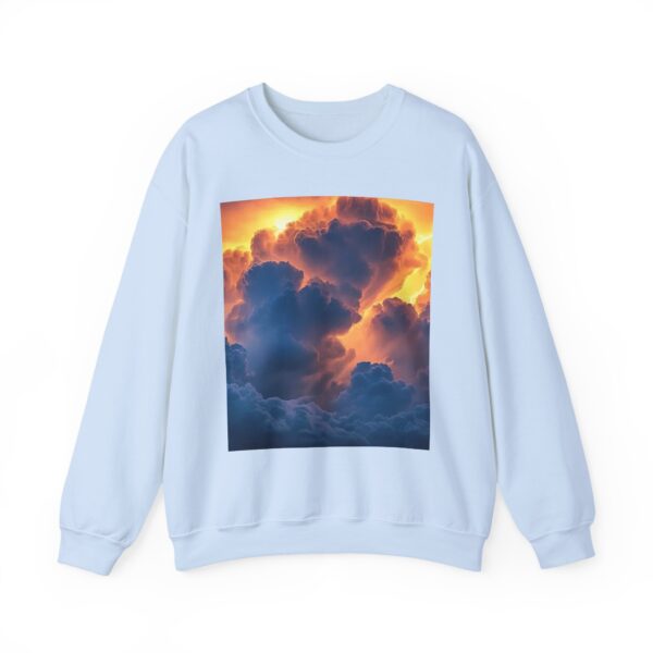 Crewneck Sweatshirt-with our Inspirational 'Storm Light' Design!! Vintage Inspired Faith Apparel, Gospel Fashion Unisex Heavy Beauty of Creation - Image 8
