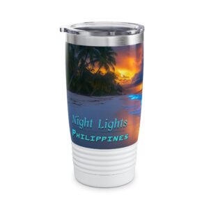 Our "Night Lights-Philippines" Tumbler | 20oz Inspirational Travel Mug, Motivational Drinkware, Perfect for Gifting